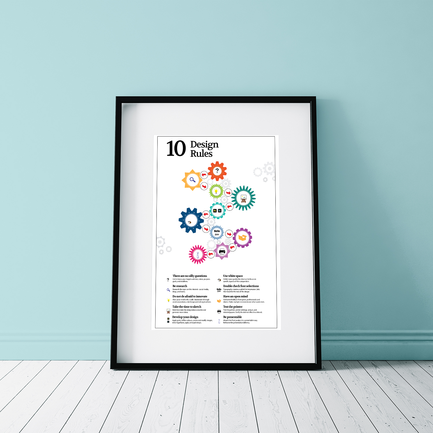 Design rules graphic design